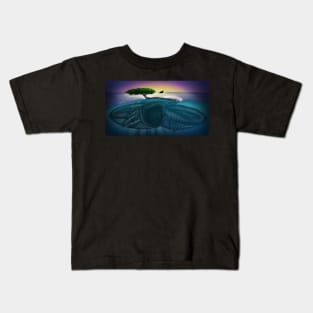 The Bloop Cryptid Art Kids T-Shirt